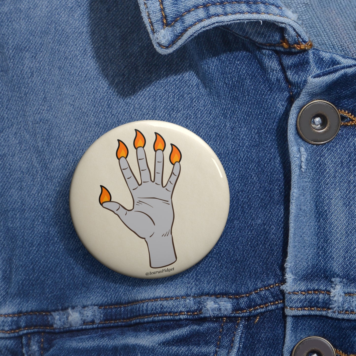 Hand of Glory - Pin Buttons