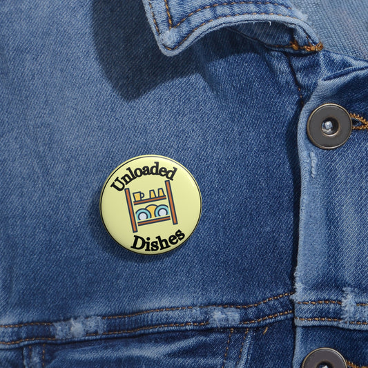 Unloaded Dishes (Adult Merit Badge) - pin button