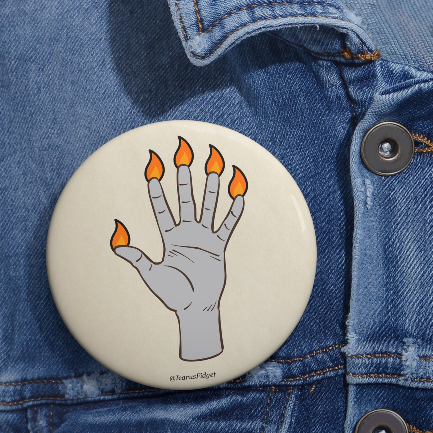 Hand of Glory - Pin Buttons