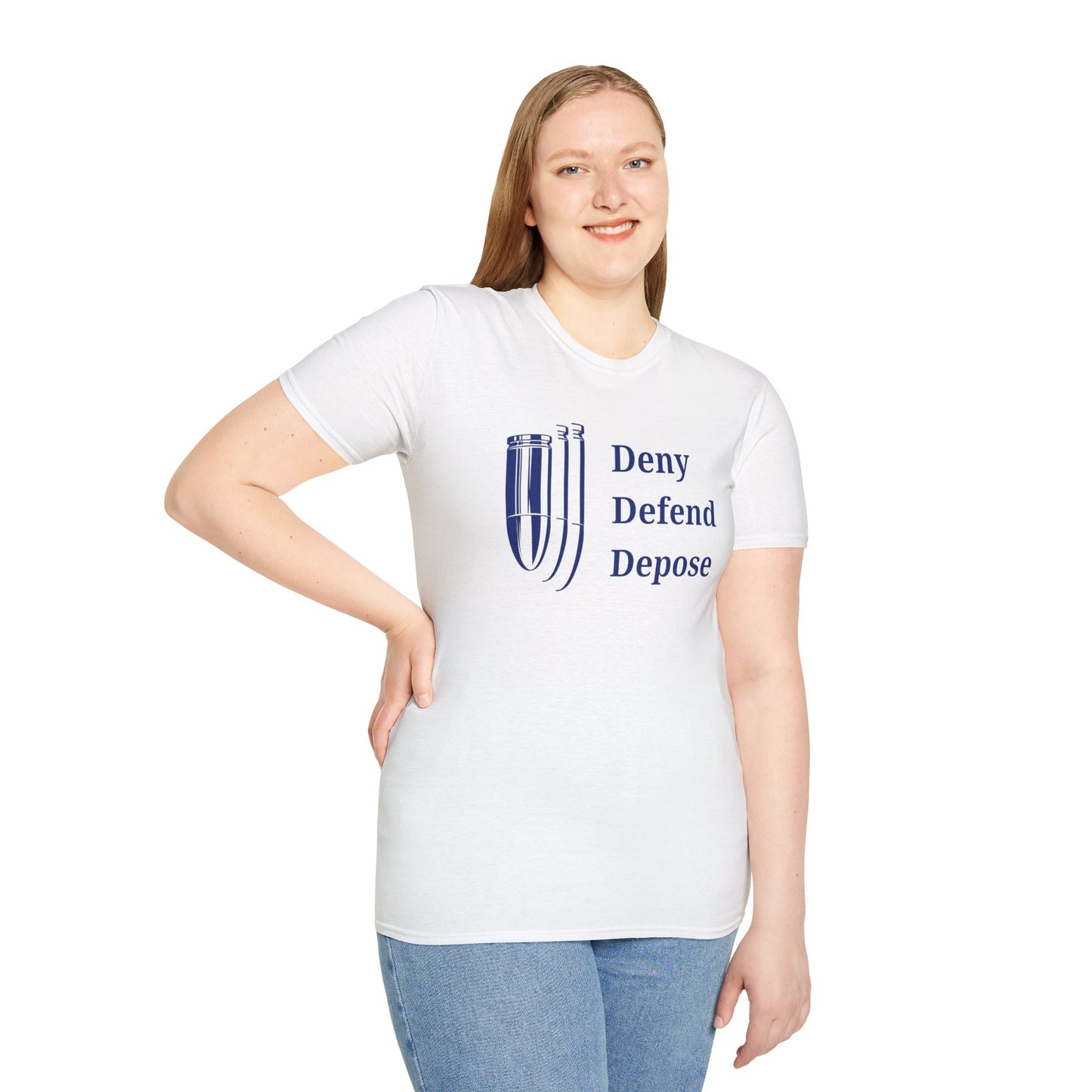 Deny, Defend, Depose Unisex Softstyle T-Shirt