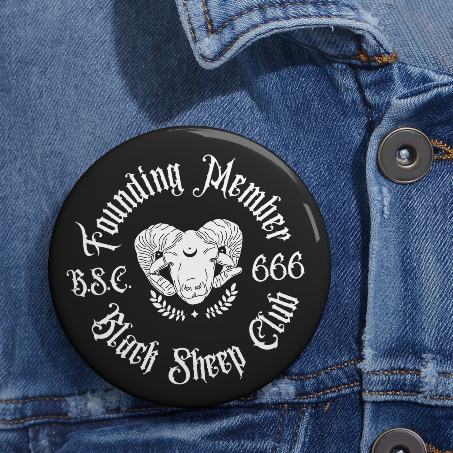 Black Sheep Club - Pin Buttons