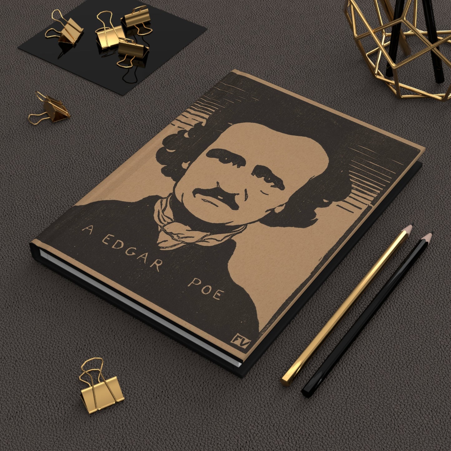 Edgar Allan Poe Hardcover Journal