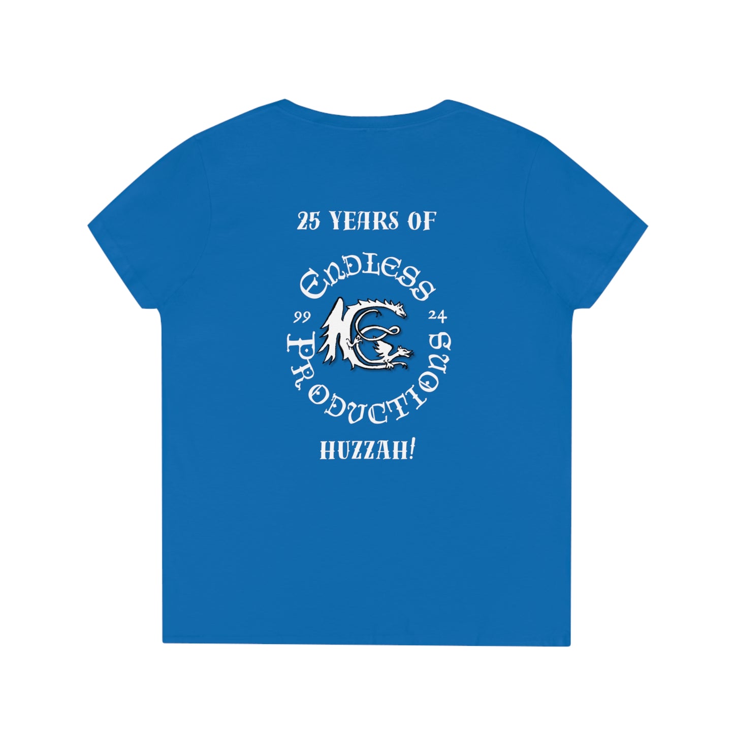 Endless Productions 25 Years of Huzzah V-Neck