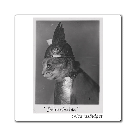 Brunhilde the Valkyrie Cat - Magnets