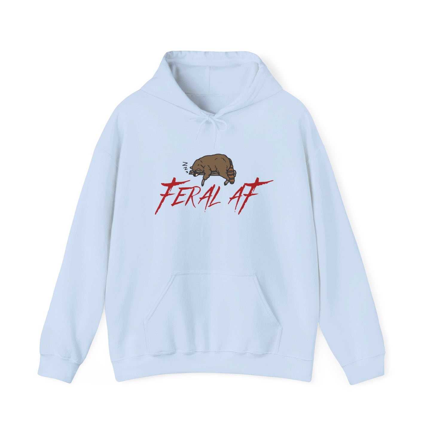 Feral AF! Raccoon Hoodie