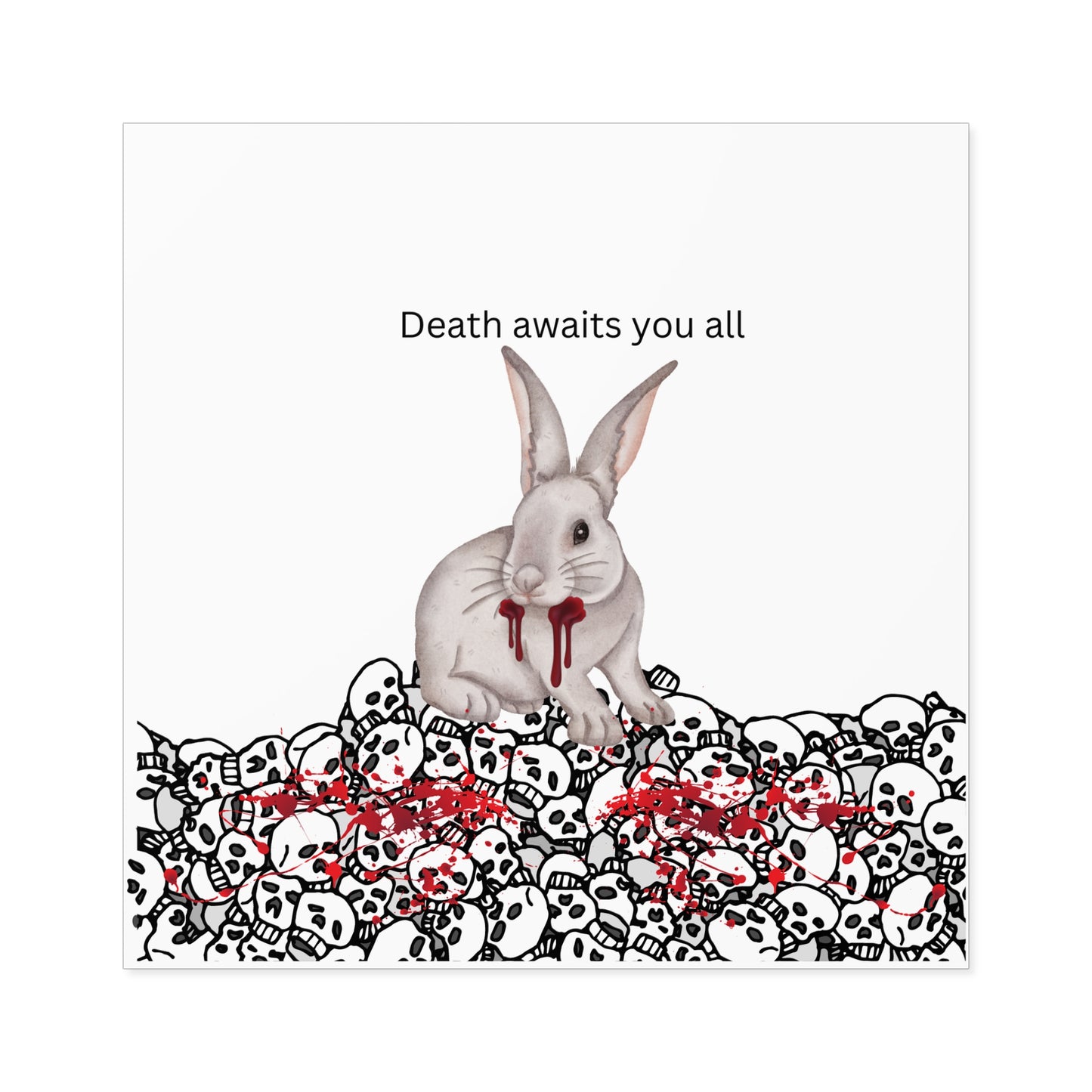 Silly Rabbit - Sticker