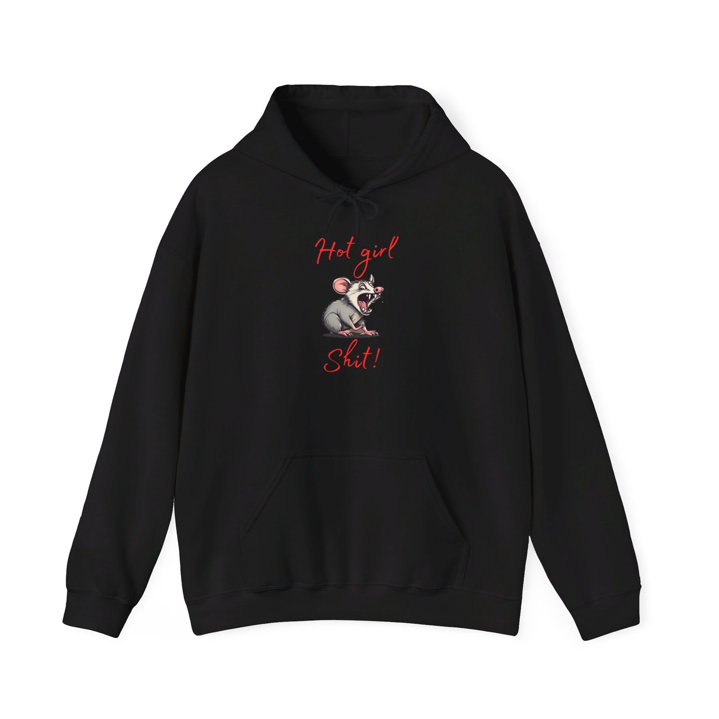 Hot Girl Shit Possum Hoodie