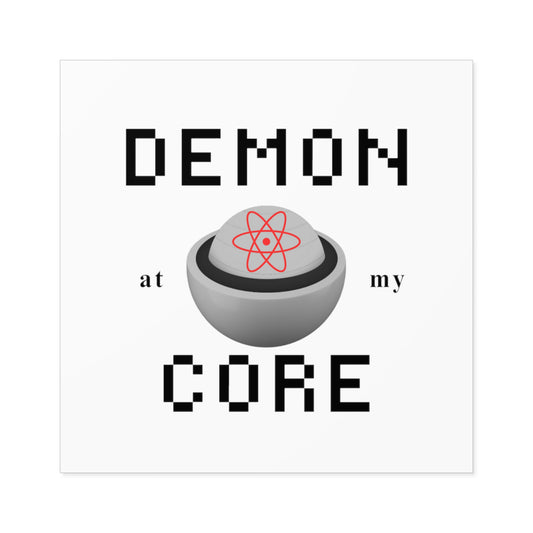 Demon At My Core Sticker