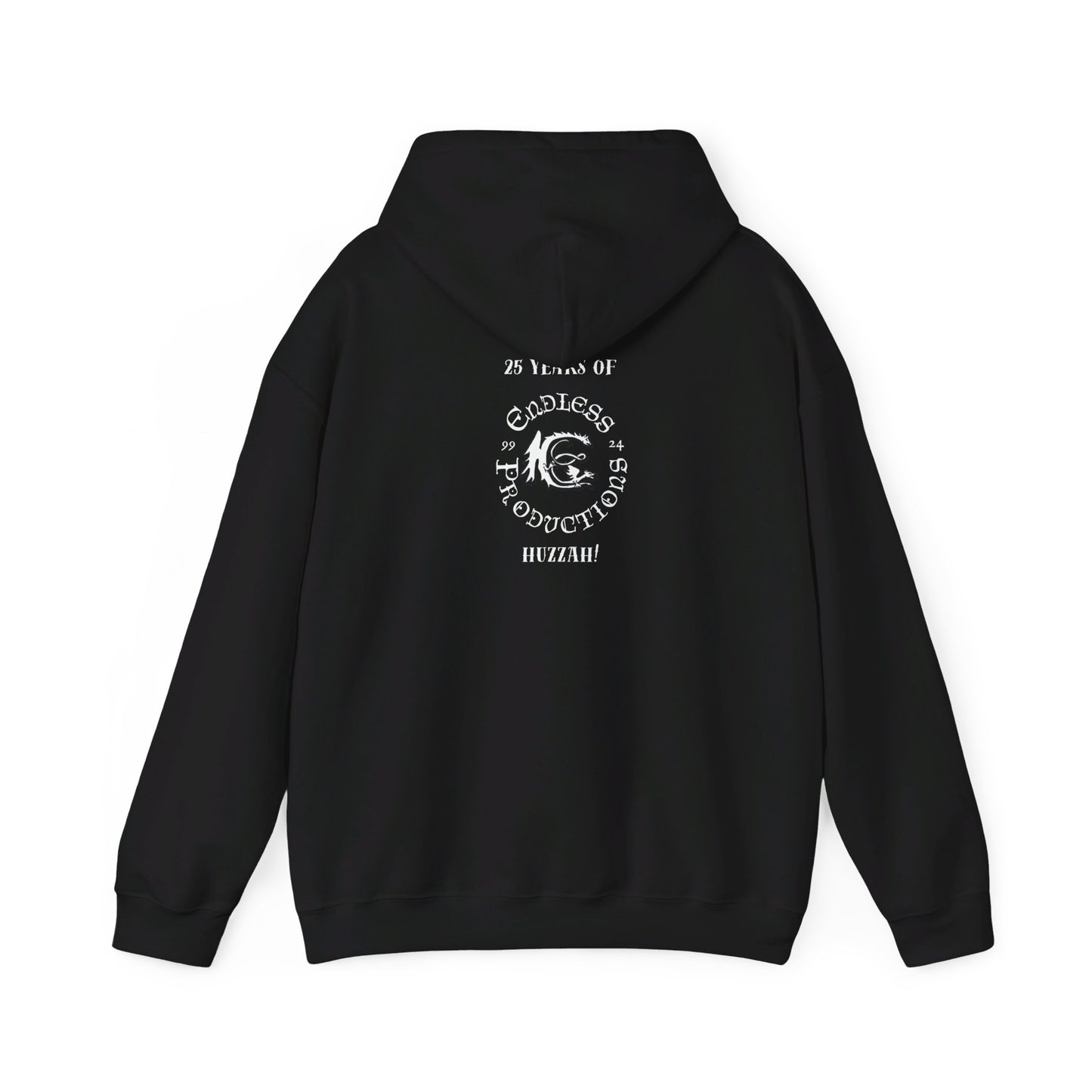 Endless Productions 25 Years of Huzzah! hoodie