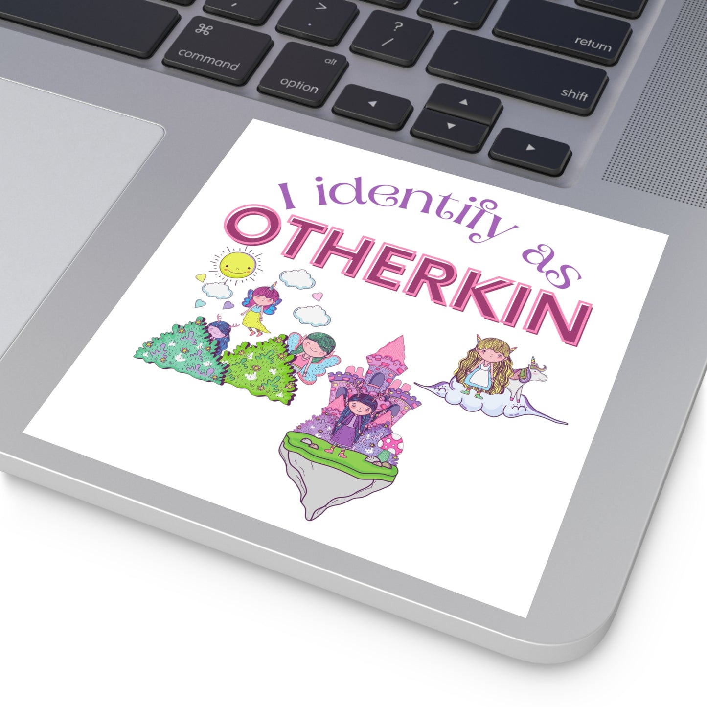 I identify as Otherkin - Sticker