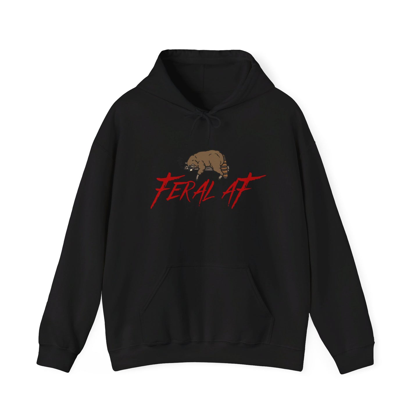 Feral AF! Raccoon Hoodie