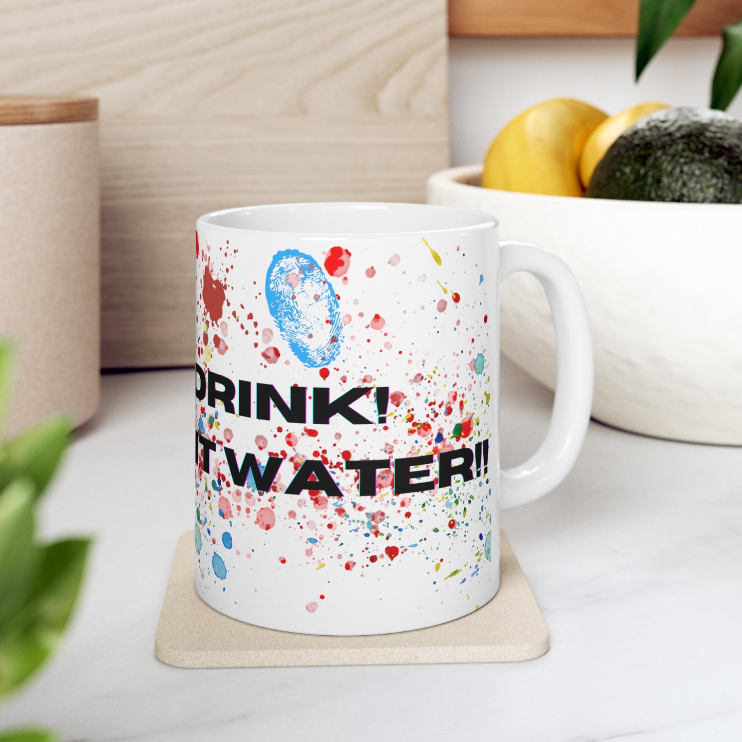 Do Not Drink! This Is Paint Water! mug