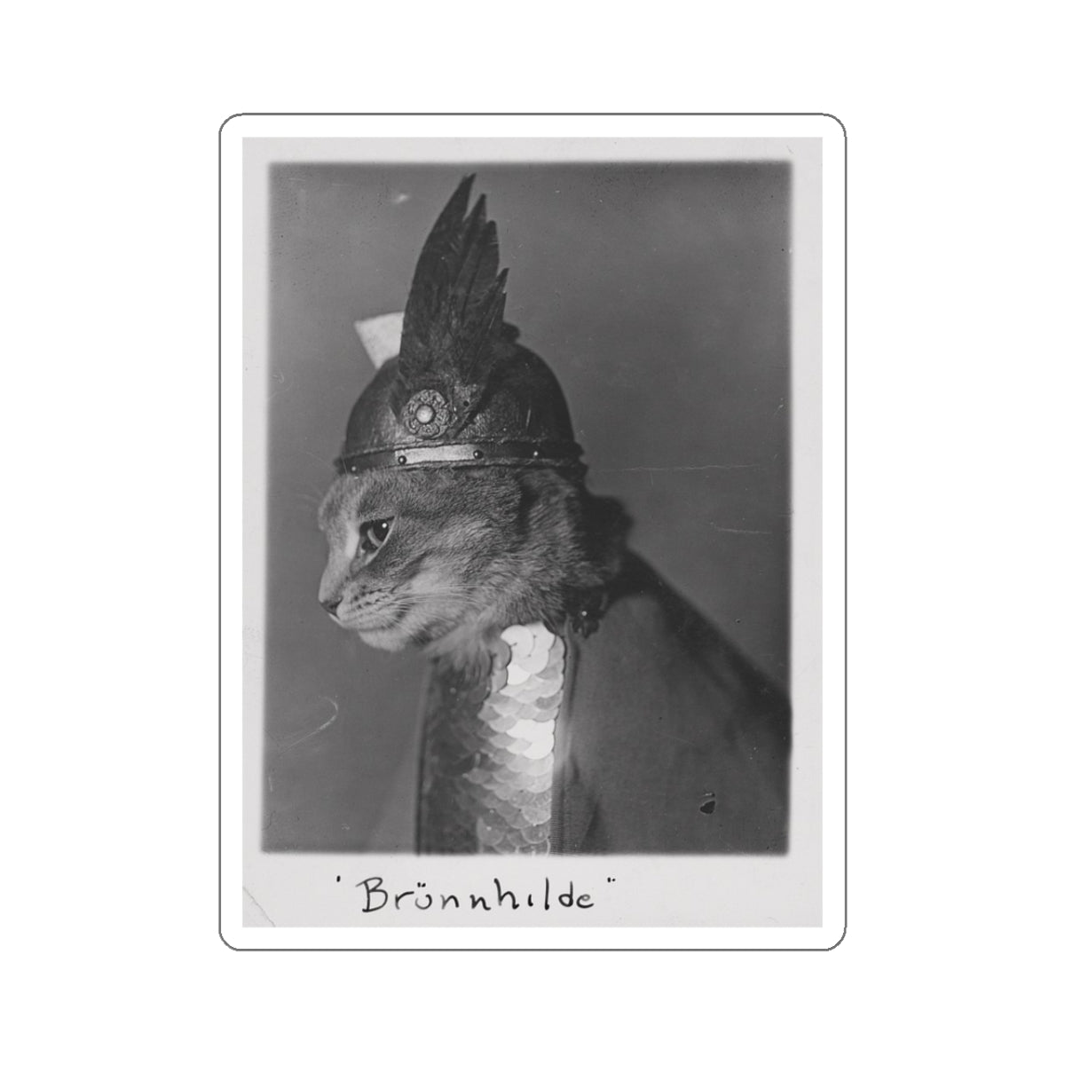 Brunnhilde Valkyrie Cat - Sticker