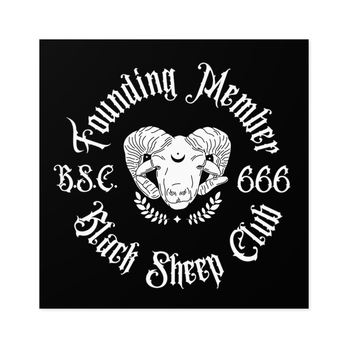 Black Sheep Club - Sticker