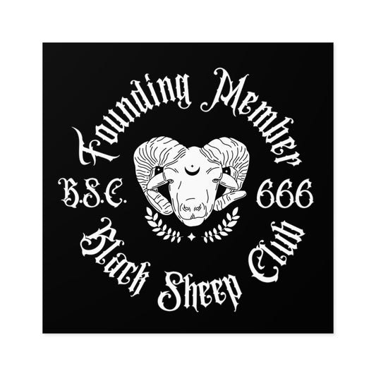 Black Sheep Club - Sticker