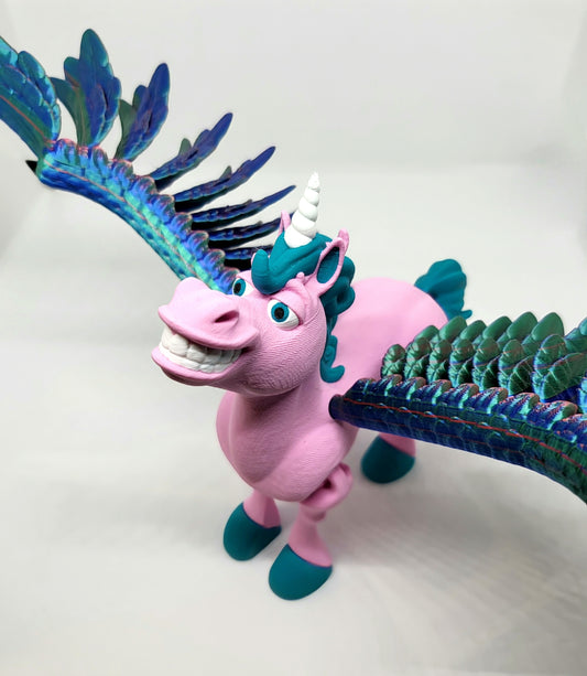 Unicorn (Flexi Factory) - 3D Print
