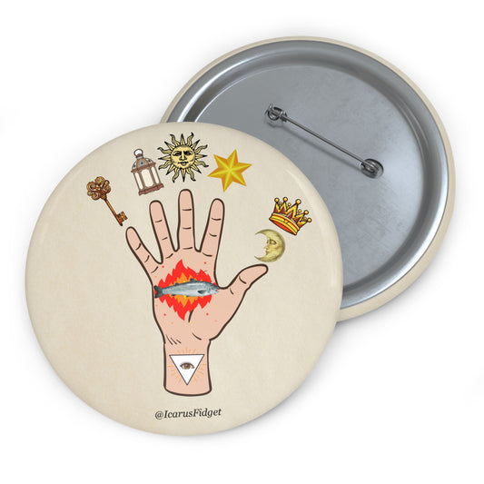 Hand of the Philosopher - Pin Buttons