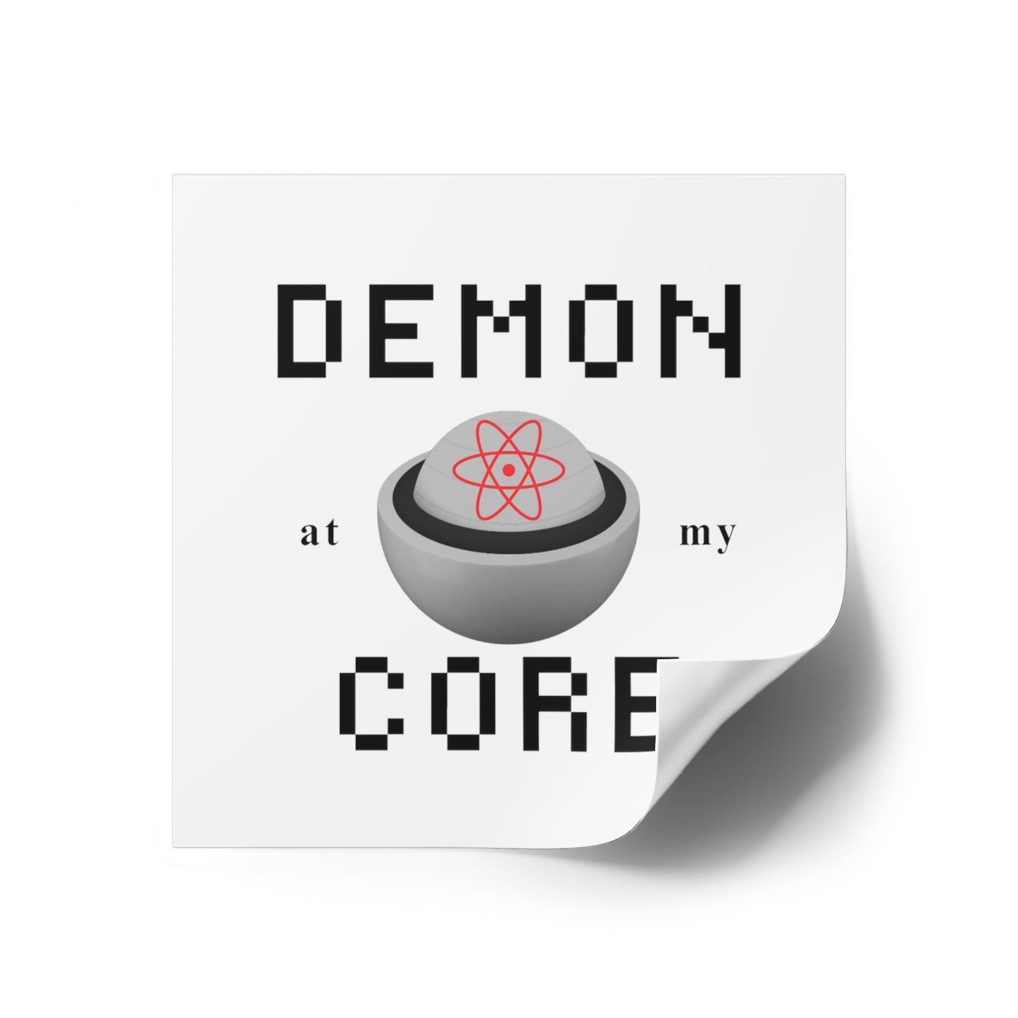 Demon At My Core Sticker