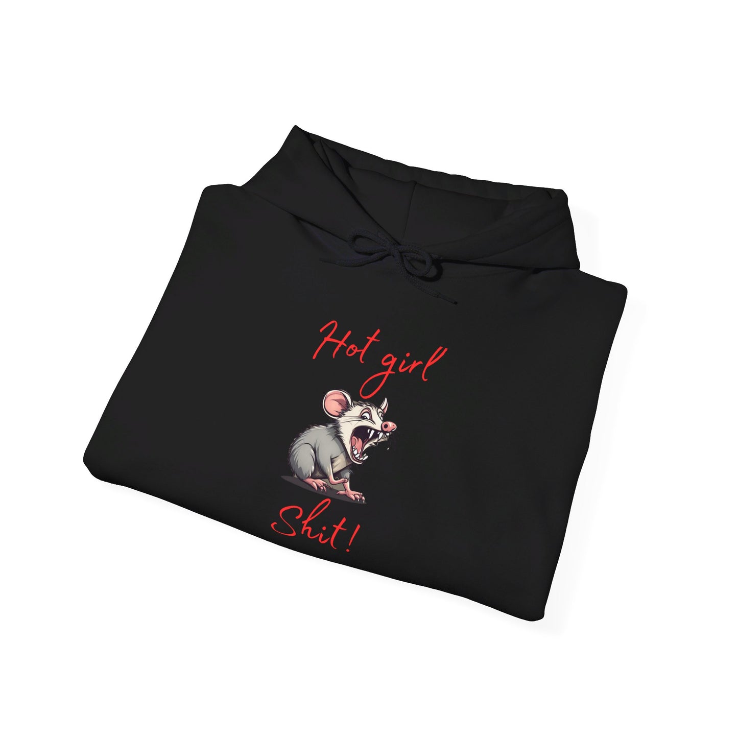 Hot Girl Shit Possum Hoodie