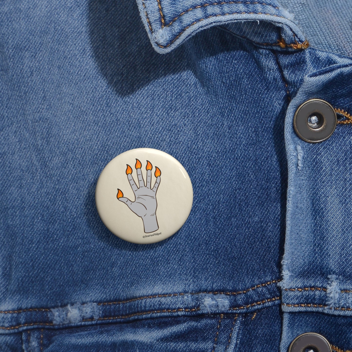 Hand of Glory - Pin Buttons