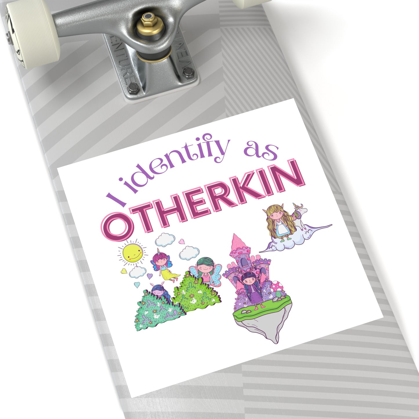 I identify as Otherkin - Sticker