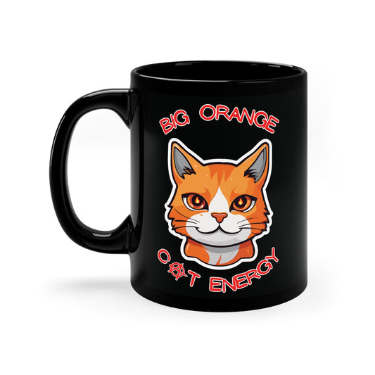 Big Orange Cat Energy Mug