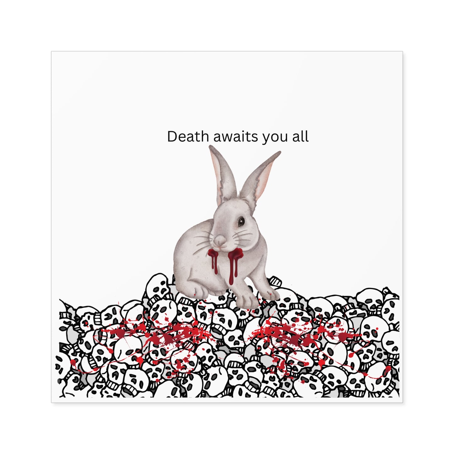 Silly Rabbit - Sticker