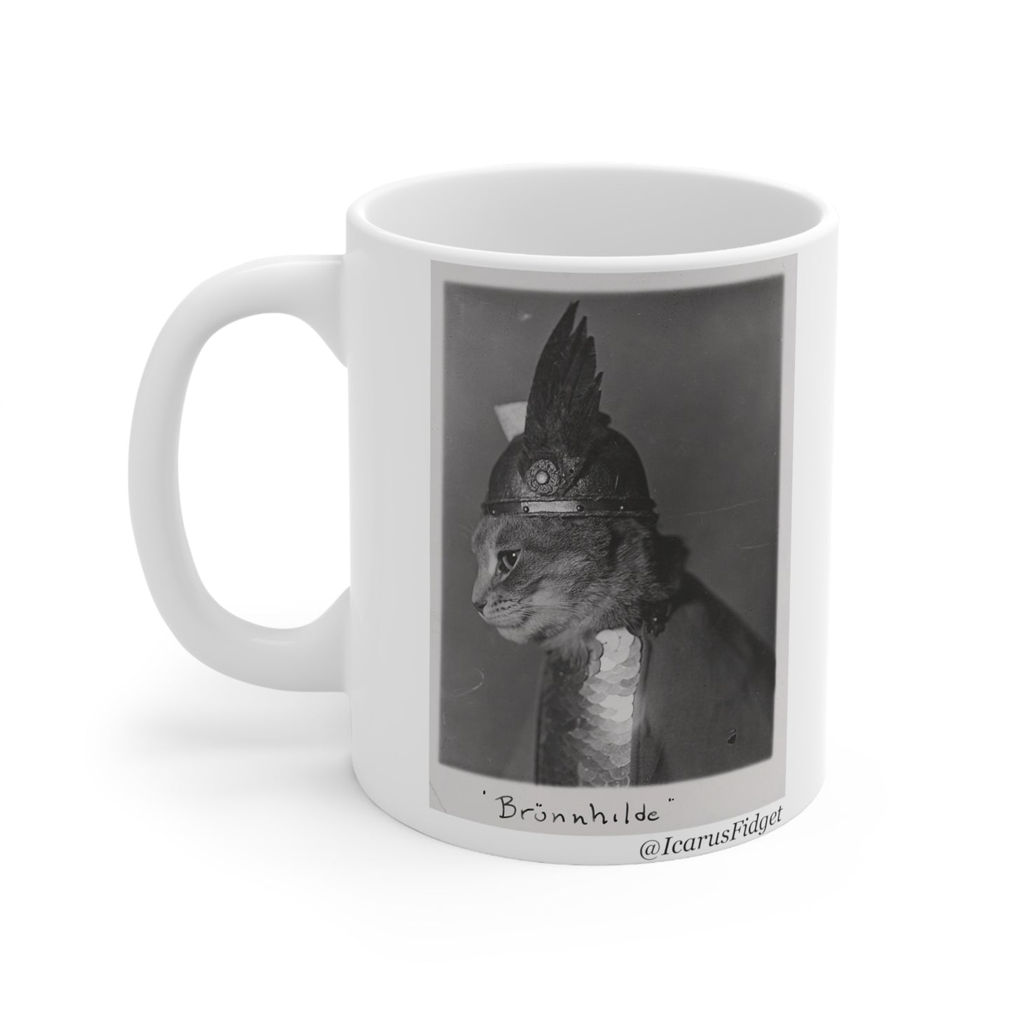 Brunnhilde Valkyrie Cat Mug