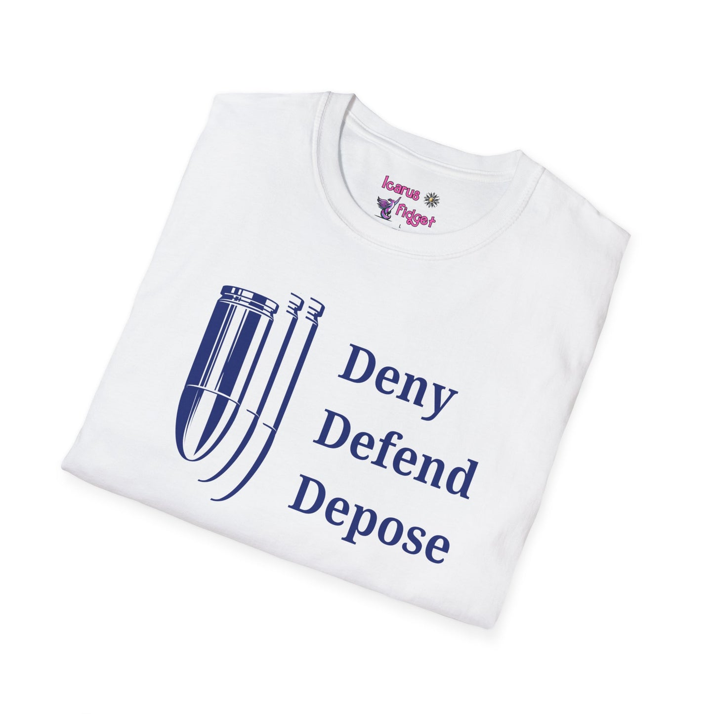 Deny, Defend, Depose Unisex Softstyle T-Shirt