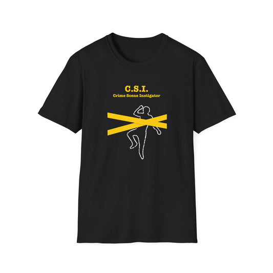 C.S.I. Crime Scene Instigator shirt