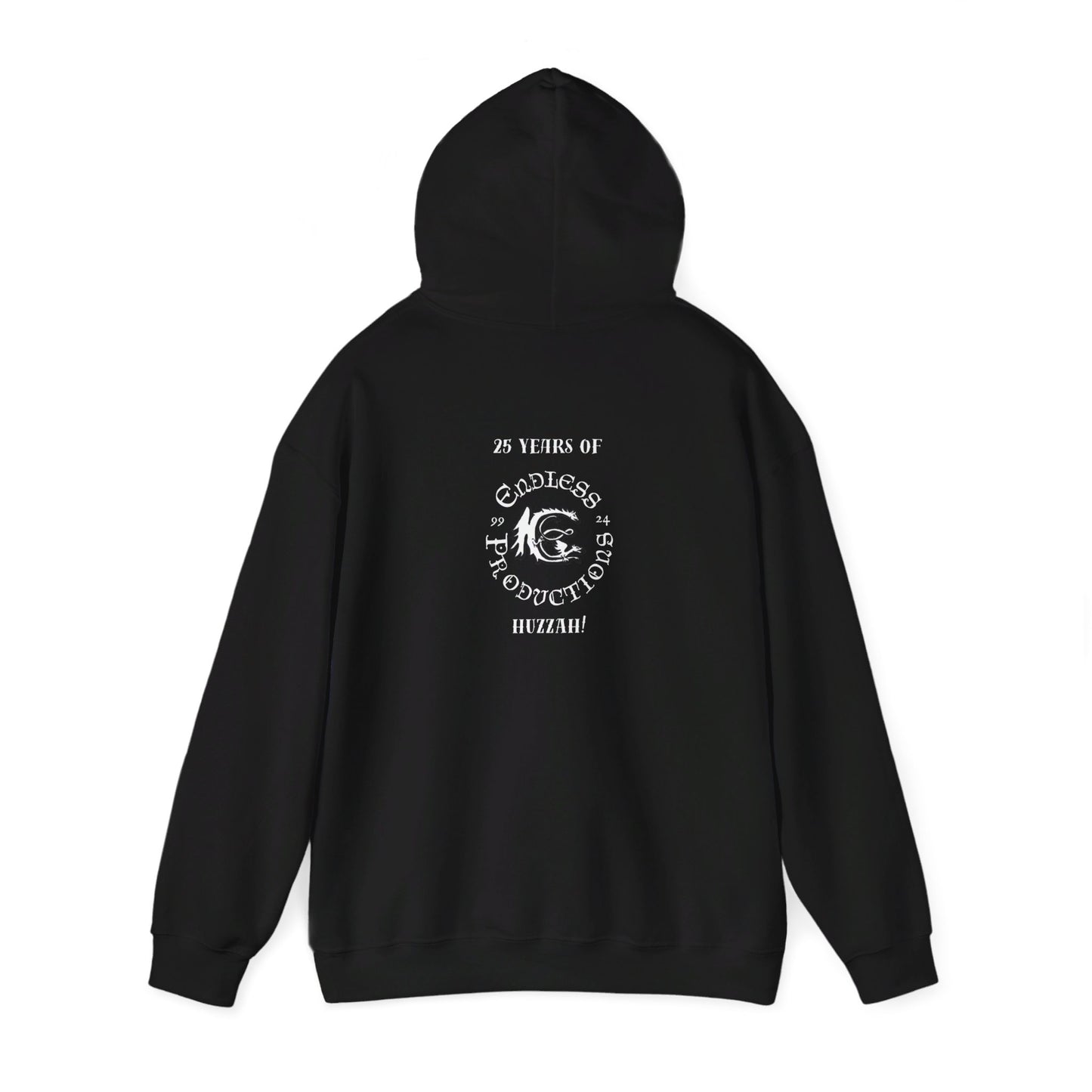 Endless Productions 25 Years of Huzzah! hoodie