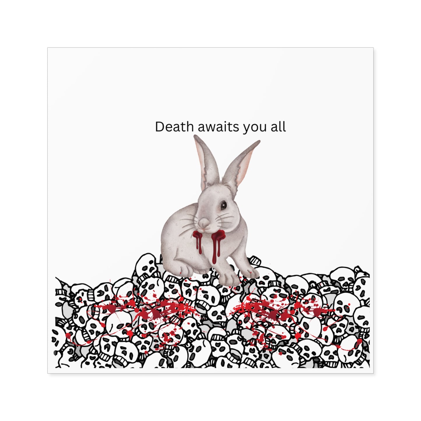 Silly Rabbit - Sticker