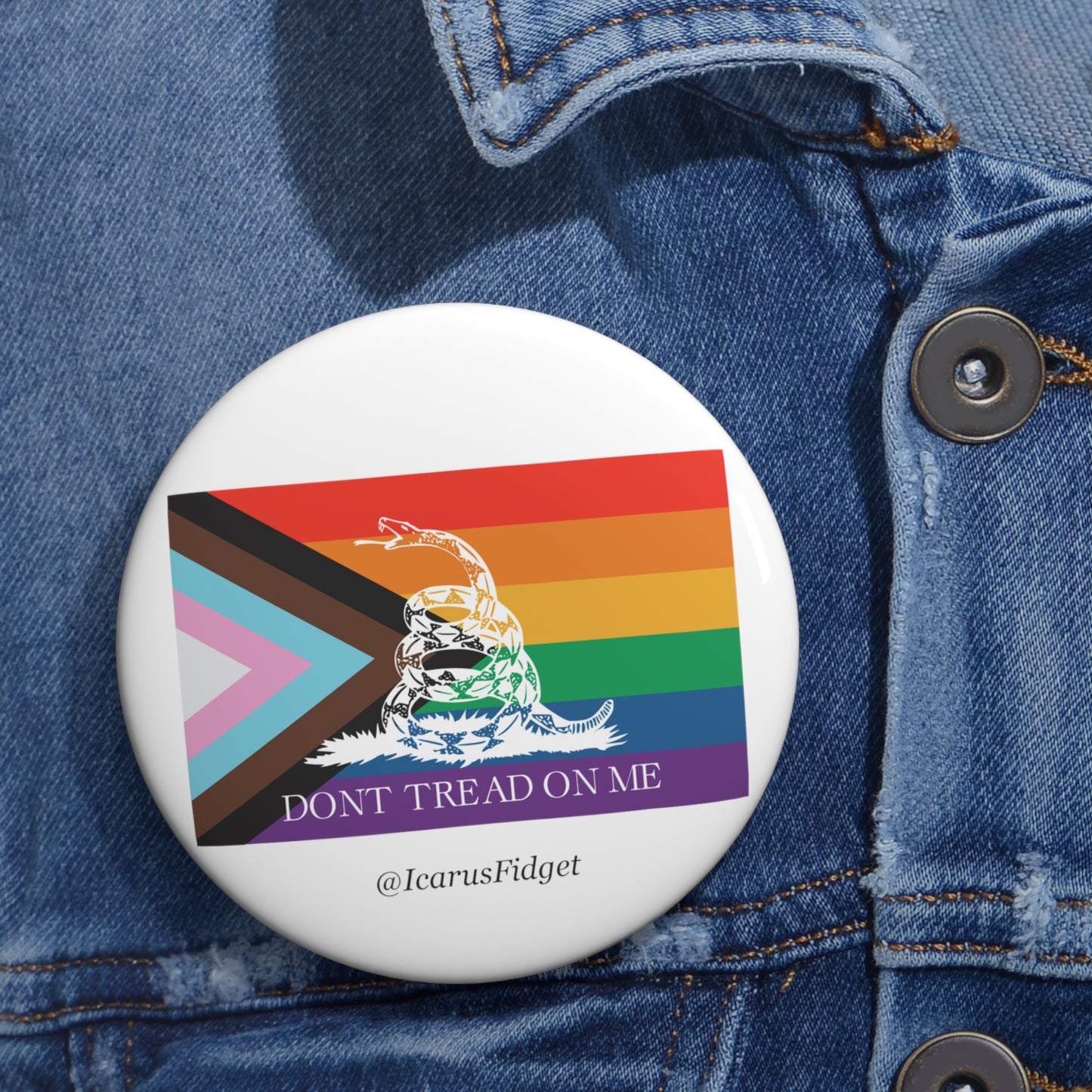 Don't Tread on Equality - Pin Buttons