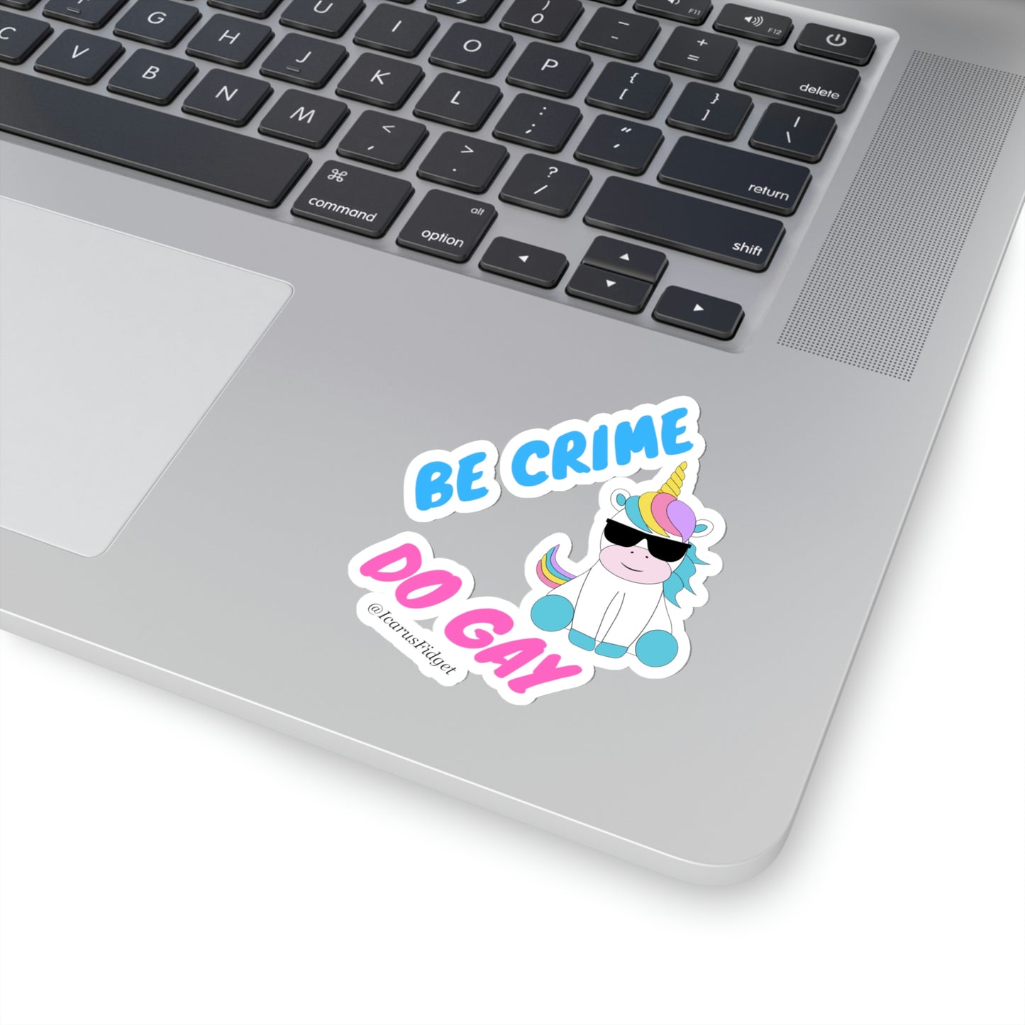 Be Crime Do Gay - Sticker