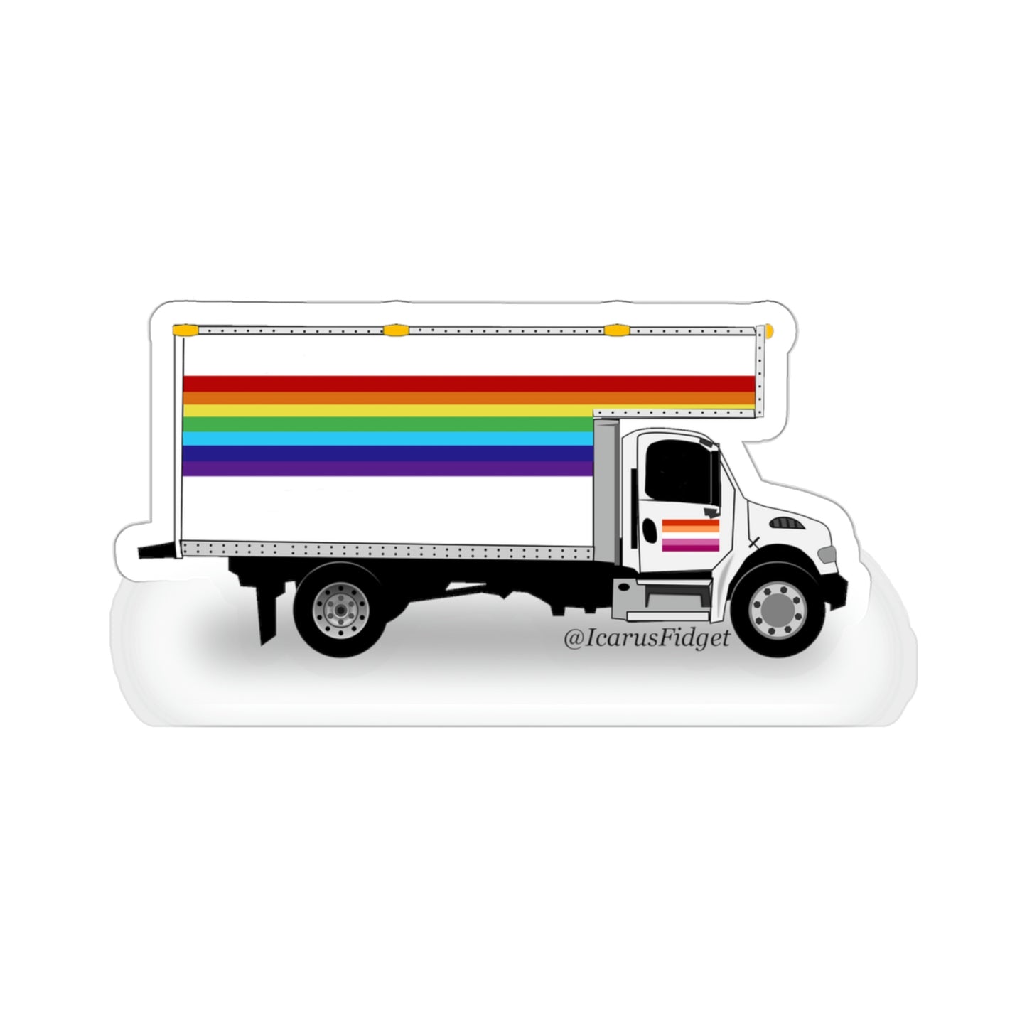 Your "Generic Moving Truck" or mine? - STICKER