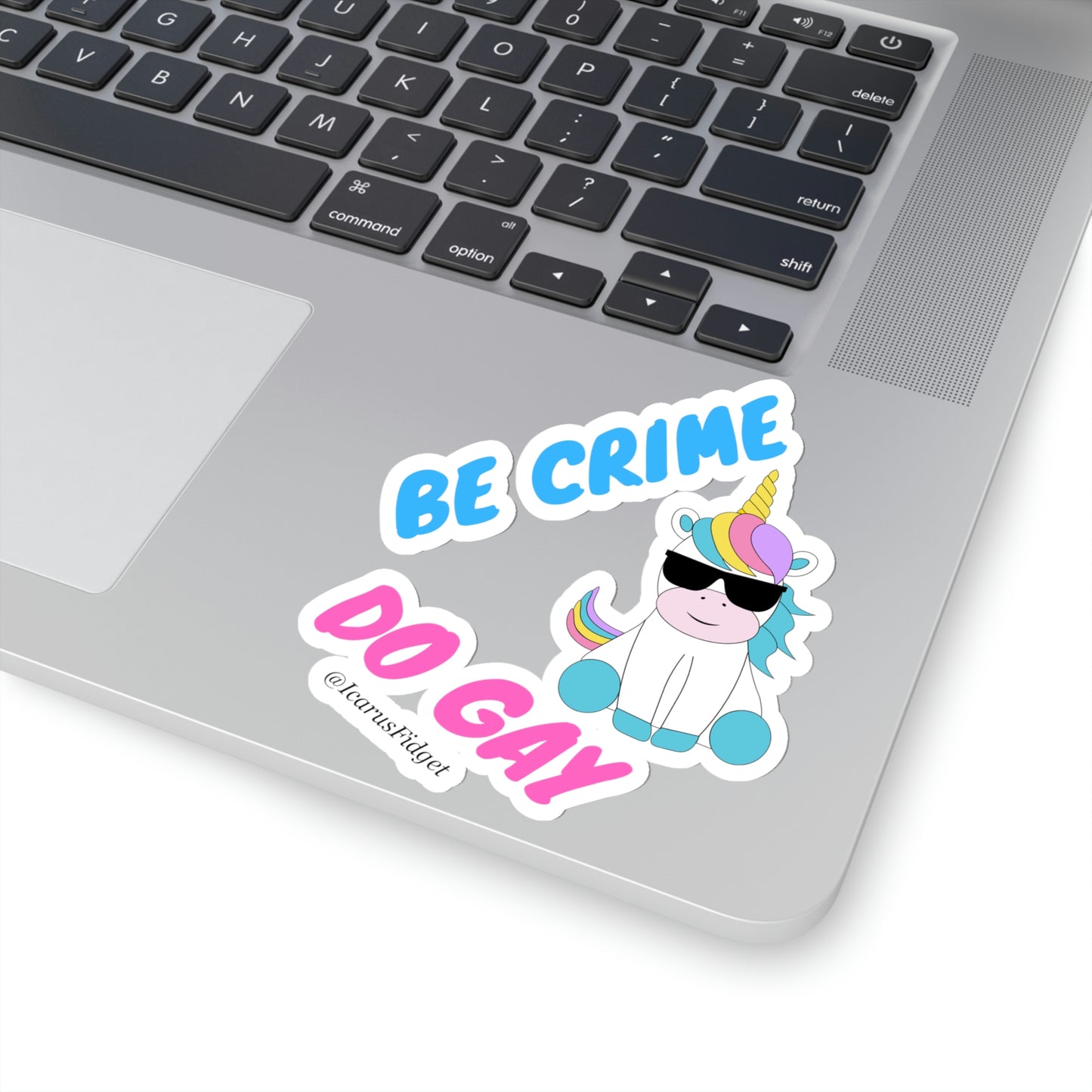 Be Crime Do Gay - Sticker